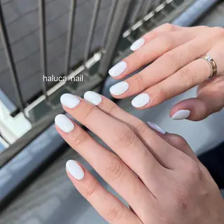 ショート ネイル HN haluca nailのネイルデザイン