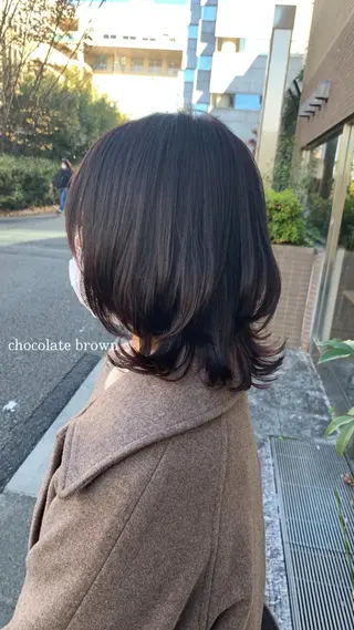 ミディアム カラー カラー特化美容師 💎EIKI💎のヘアスタイル