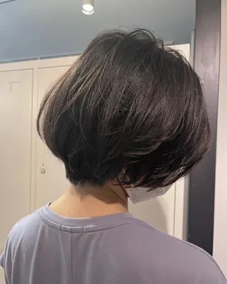 ショート 川畑 花菜のヘアスタイル