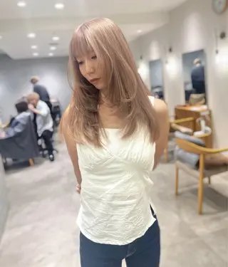 カラー 河原 楓樹のヘアスタイル