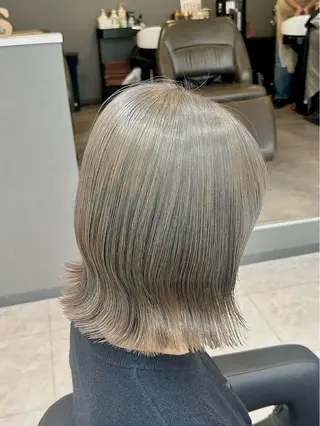 ミディアム カラー y u i ★ 梅田美容室のヘアスタイル