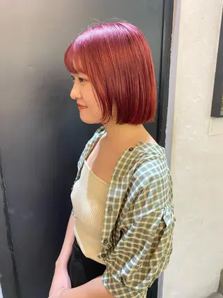 カラー 中谷 友莉花のヘアスタイル