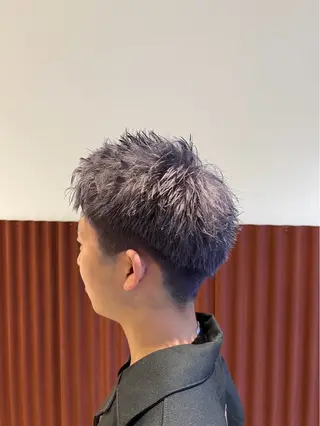メンズ 🧸ハイトーン ✨りこのヘアスタイル