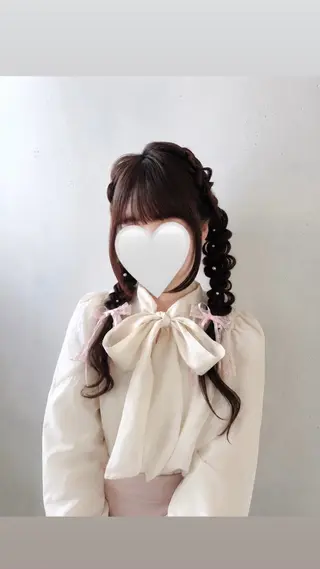 ヘアアレンジ 髪質改善カラー /ヘアメ🎀みさきのヘアスタイル