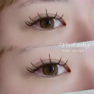 マツエク・マツパ 束感マツエク⟡.· HARUNA🤍のマツエク・マツパデザイン