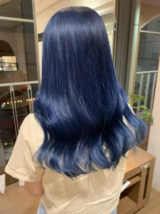 ロング カラー 薄田 珠美のヘアスタイル