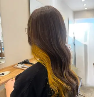 カラー 祖慶 歩のヘアスタイル