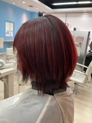 ショート カラー キッズ 🫧ダメージレス🫧 松下のヘアスタイル