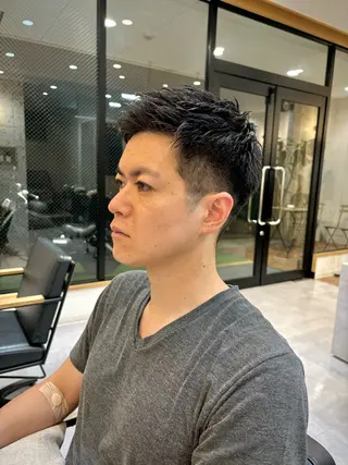 メンズ 【メンズショート 特化】村斎　伶次のヘアスタイル