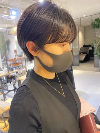 ショート タグチ アスカのヘアスタイル