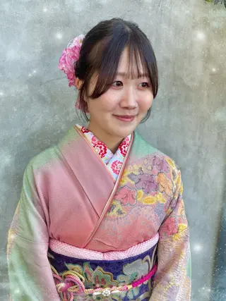 ロング mata-L23 かのんのヘアスタイル