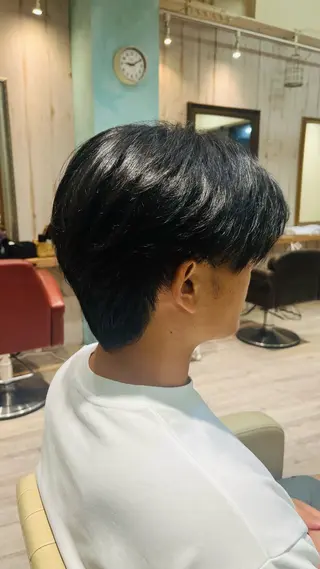 メンズ 透明感/ハイトーン Annaのヘアスタイル