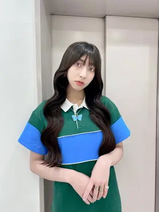 ロング ヘアアレンジ 韓国ヘア🩶리나🤍 りぴのヘアスタイル