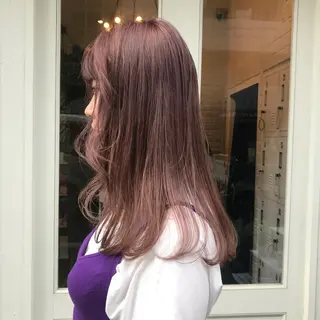 ロング カラー 池上 みゆのヘアスタイル