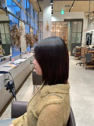 ショート ハッシュカット /momocaのヘアスタイル