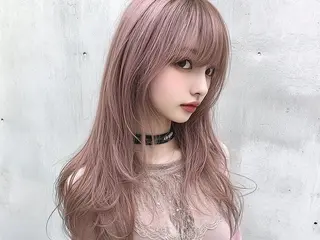 セミロング カラー Roi ofGiseLのヘアスタイル