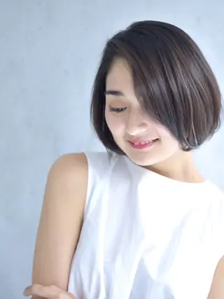 ショート カラー 【質感調整】 🫧【艶髪】石井佑弥のヘアスタイル