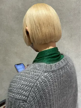 カラー keshiki sakiのヘアスタイル