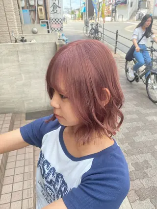 カラー アトレ＊個室サロン himekaのヘアスタイル