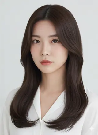 ロング カラー 中韓🇨🇳🇰🇷 トレンド&髪質改善のヘアスタイル