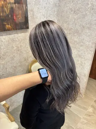 カラー Earth中野山後藤 陸沙のヘアスタイル