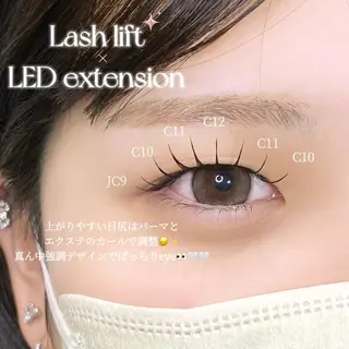 マツエク・マツパ MAQUM Rinoのマツエク・マツパデザイン