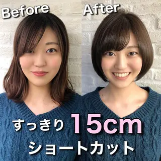 ショート Soleria 田中慎一のヘアスタイル