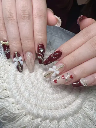 ネイル Lee Nails チップ長さだし専門店のネイルデザイン