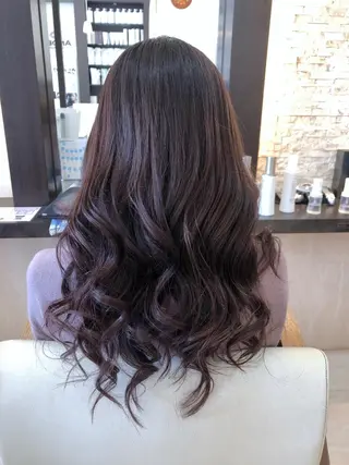 ロング 🌙似合わせ🐈‍⬛ ケア✨又吉のヘアスタイル