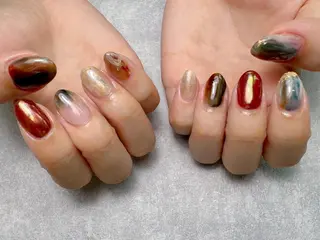 ネイル lucky nail 歌舞伎町のネイルデザイン