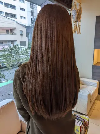 ロング seul 美容室のヘアスタイル