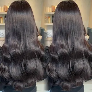 ロング カラー ブリーチなしカラー kana🐱のヘアスタイル