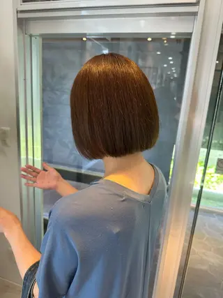 ミディアム 森 音遠のヘアスタイル