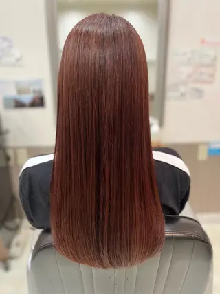 カラー 艶髪🥣透明感カラー 🫧前田奈津実のヘアスタイル