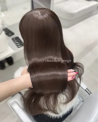 ロング 𝑀𝐼𝐾𝑈🤍 SALOWIN銀座のヘアスタイル
