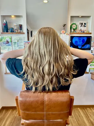 カラー 心cocoro Shizukaのヘアスタイル