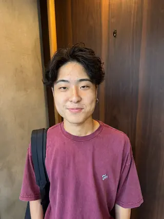 パーマ メンズ 髪質改善|縮毛矯正 ◎店長◎Keitaのヘアスタイル