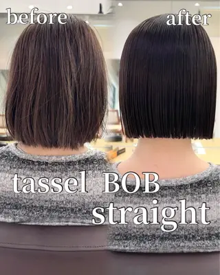 ショート タッセルボブ /DAIKIのヘアスタイル