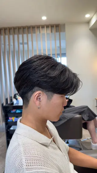 メンズ 【メンズパーマ】比嘉 啓人のヘアスタイル