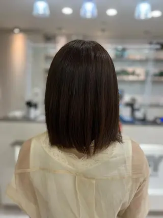 ミディアム カラー 小野 達己のヘアスタイル