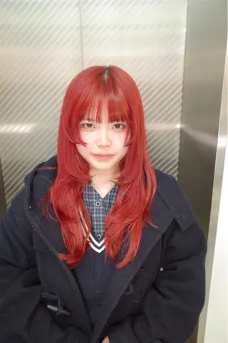 ロング カラー ハイトーン💫 ★COCORO☆のヘアスタイル