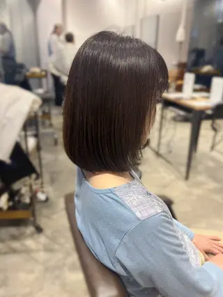 ミディアム はっとり ななせのヘアスタイル