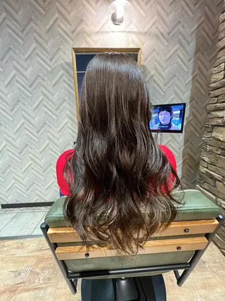 ロング 遠藤 量平のヘアスタイル