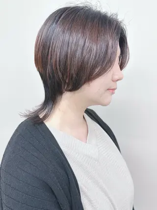 ショート ボブ/ゆるふわ ボブパーマ/とういのヘアスタイル