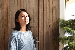 ミディアム fuchigami suzunoのヘアスタイル