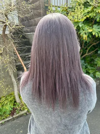 カラー ダブルスキルエクステ /羽エクステ白石宇由のヘアスタイル