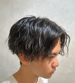 パーマ メンズ ユージ ✂︎ カット／パーマ特化のヘアスタイル