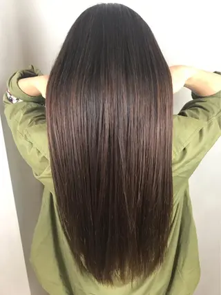 ロング カラー BROCANTE立川 karasawa.nのヘアスタイル