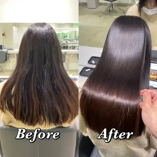 ロング 【美髪矯正特化】 ズケヤマのヘアスタイル