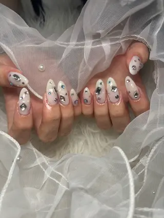 ロング lilivelle KIRARIのネイルデザイン